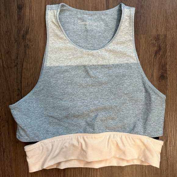 OV Slashback Crop Top Sports Bra - Picture 2 of 5